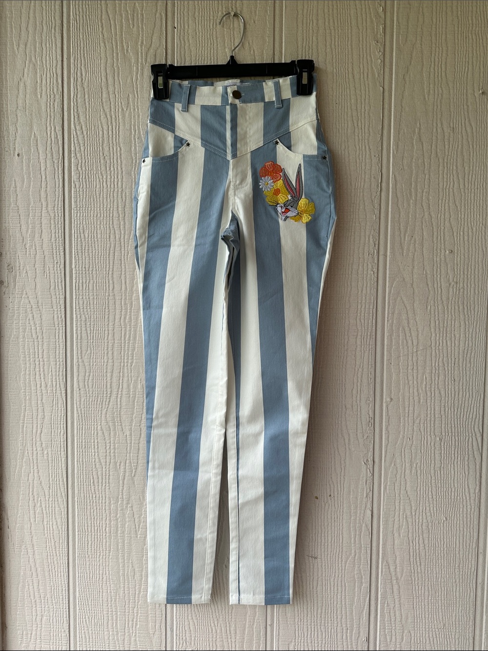 Unique Vintage Looney Tunes Striped Pants